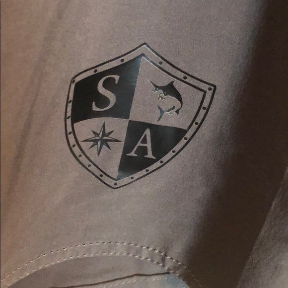 SA SWIMMER BOARD SHORTS SWIM TRUNKS MEN - Picture 2 of 8